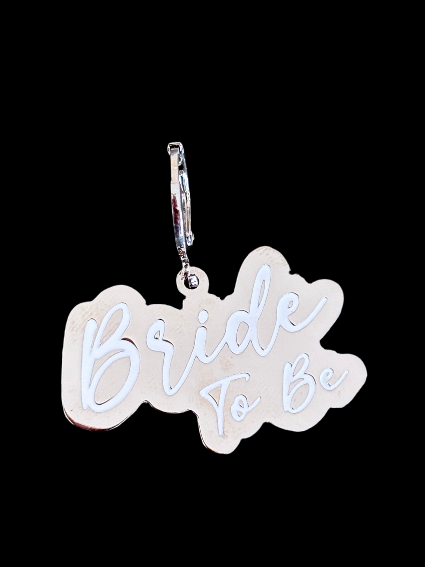 Bride to be in silver