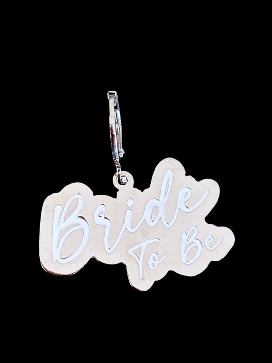 Bride to be in silver